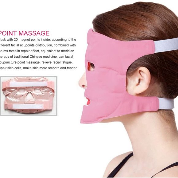 Magnet and gel message facemask, Cold/Hot...Green color - Picture 5 of 8